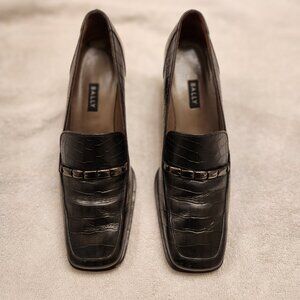Black Bally Women's Heels